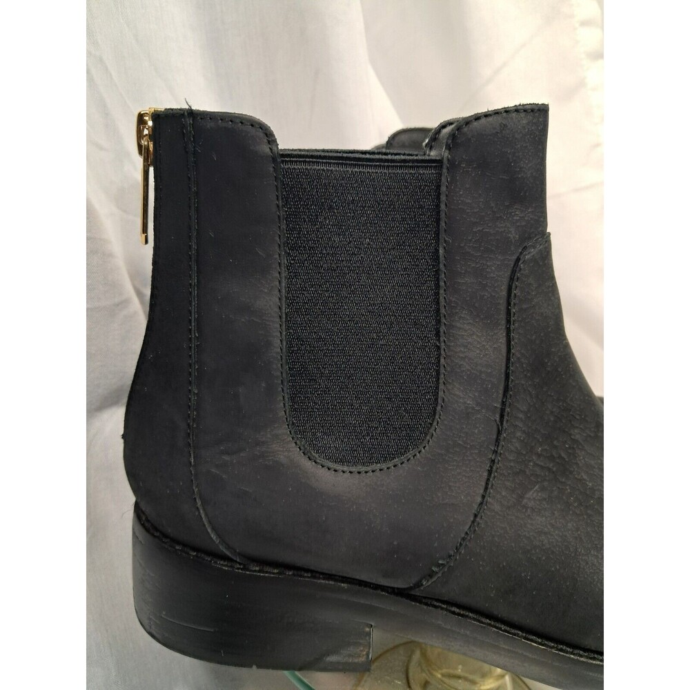 Cole Haan Women's Reid Waterproof Suede Black Ankle Boot 7.5 - Picture 3 of 14